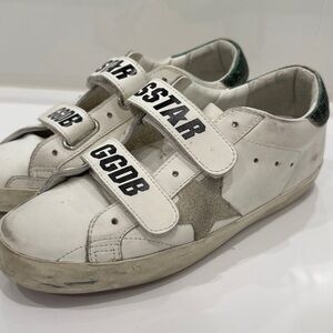 Golden Goose Deluxe Brand Old School Low-top Dual- grip Sneakers EU 38